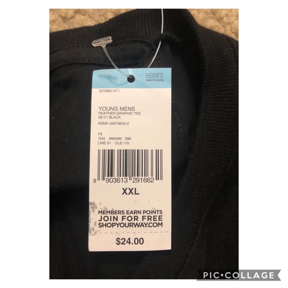 ROEBUCK & CO. CREW NECK  GRAPHIC T  SHIRT- XXL - Picture 7 of 7